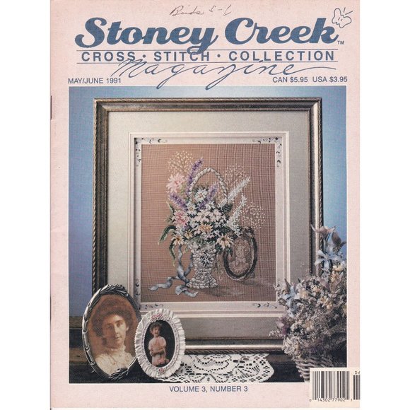 Vintage Craft Patterns, Stoney Creek Cross Stitch Collection Magazine May June 1 - Picture 1 of 2